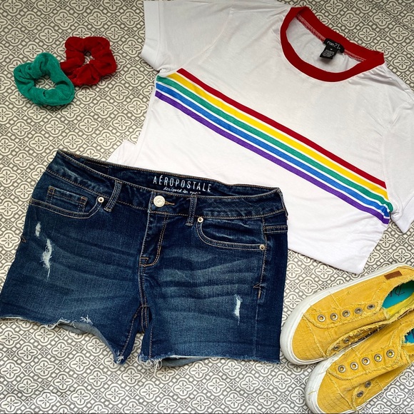 Aéropostale Mid-rise Shorts - Picture 1 of 4